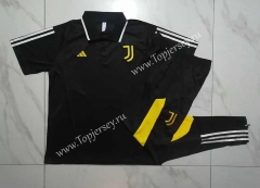 2023-2024 Juventus Black Thailand Polo Uniform-815