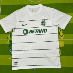 2023-2024 Sporting Clube de Portugal Away White Thailand Soccer Jersey AAA-HR