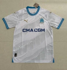 2023-2024 Correct Version Olympique de Marseille Home White Thailand Sccer Jersey AAA-818