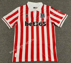 2023-2024 Stoke City Home Red&White Thailand Soccer Jersey AAA-512