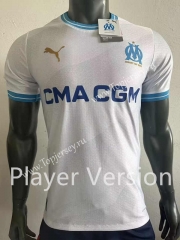 Player Version 2023-2024 Olympique de Marseille Home White Thailand Sccer Jersey AAA-518