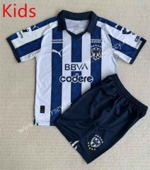 2023-2024 Special Version Monterrey Blue&White Kids/Youth Soccer Uniform-AY