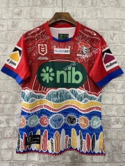 2023 Native Version Knight Red&Blue Thailand Rugby Shirt