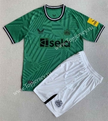 2023-2024 Newcastle United Away Green Soccer Uniform-AY