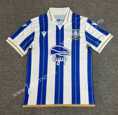 2023-2024  Sheffield Wednesday Home Blue&White Thailand Soccer Jersey AAA-512