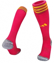 2023-2024 Roma Home Red Kids/Youth Soccer Socks