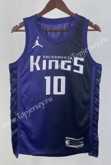 2024 Jordan Limited Version Sacramento Kings Purple #10 NBA Jersey-311