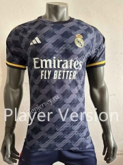 Player Version 2023-2024 Real Madrid Away Royal Blue Thailand Soccer Jersey AAA-518