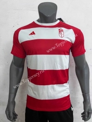2023-2024 Granada CF Home Red&White Thailand Soccer Jersey AAA-416
