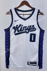 2024 Jordan Limited Version Sacramento Kings Home White #0 NBA Jersey-311