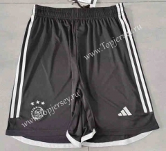 2023-2024 Ajax 2nd Away Black Thailand Soccer Shorts-2886