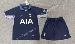 2023-2024 Tottenham Hotspur Away Royal Blue Soccer Uniform-8975