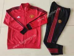 2023-2024 Manchester United Red Thailand Soccer Jacket Uniform-GDP