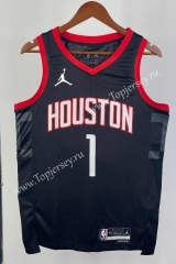 2024 Jordan Limited Version Houston Rockets Black #1 NBA Jersey-311