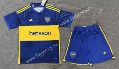 2023-2024 Boca Juniors Home Blue Soccer Uniform-8975