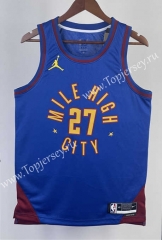 2023 Jordan Limited Version Denver Nuggets Blue #27 NBA Jersey-311