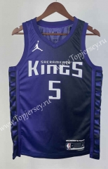 2024 Jordan Limited Version Sacramento Kings Purple #5 NBA Jersey-311
