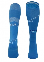 2023-2024 Napoli Home Blue Thailand Soccer Socks