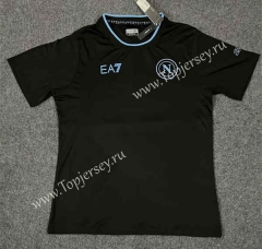 (S-4XL) 2023-2024 Napoli Black Thailand Soccer Jersey AAA-0485