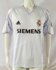 Retro Version 05-06 Real Madrid Home White Thailand Soccer Jersey AAA-503