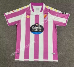 2023-2024 Real Valladolid Home Purple&White Thailand Soccer Jersey AAA-512