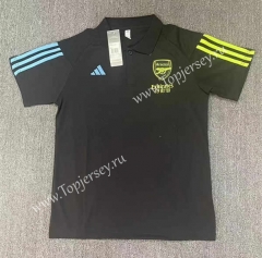 2023-2024 Arsenal Black Thailand Polo Shirt-709