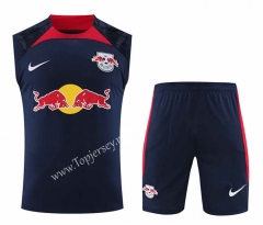 2023-2024 RB Leipzig Royal Blue Thailand Soccer Vest Uniform-4627