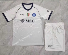 2023-2024 Napoli Away White Soccer Uniform-709