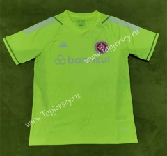2023-2024 Brazil SC Internacional Fluorescent Green Thailand Training Soccer Jersey AAA-9755