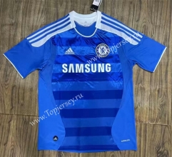 Retro Version 11-12 Chelsea Home Blue Thailand Soccer Jersey AAA-SL