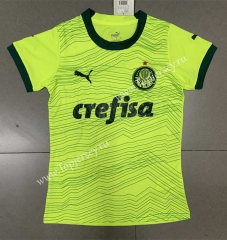 2023-2024 SE Palmeiras 2nd Away Fluorescent Green Women Thailand Soccer Jersey AAA-GB
