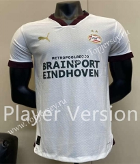 Player Version 2023-2024 PSV Eindhoven Away White Thailand Soccer Jersey AAA-5698