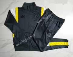 2023-2024 Borussia Dortmund Gray Thailand Soccer Jacket Uniform-815