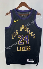 2024 City Edition Los Angeles Lakers Black #24 NBA Jersey-311