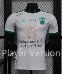 Player Version 2023-2024 Al Ahli Saudi White Thailand Soccer Jersey AAA-888