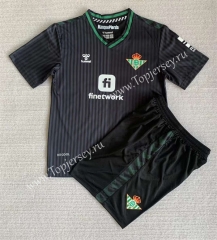 2023-2024 Real Betis 2nd Away Black Soccer Unifrom-AY