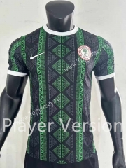 Player Version 2023-2024 Special Version Nigeria Black&Green Thailand Soccer Jersey AAA-9753