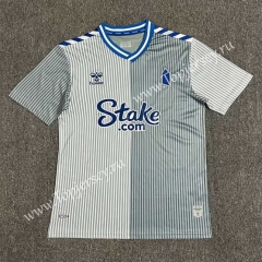 2023-2024 Everton 2nd Away Gray&White Thailand Soccer Jersey AAA-512