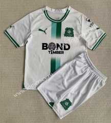 2023-2024 Plymouth Argyle F.C. Away White Soccer Uniform-AY