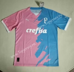 2023-2024 SE Palmeiras Blue&Pink Thailand Soccer Jersey AAA-2044