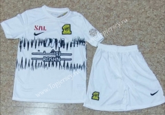 2023-2024 Al Ittihad Saudi 2nd Away White Soccer Uniform-718