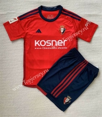 2023-2024 CA Osasuna Home Red Soccer Uniform-AY