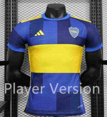 Player Version 2023-2024 Boca Juniors Home Blue Thailand Soccer Jersey AAA-888