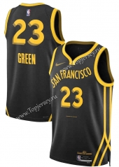 2024 City Edition Golden State Warriors Black #23 NBA Jersey-311
