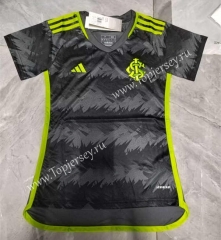 2023-2024 Brazil SC Internacional Black&Gray Women Thailand Soccer Jersey AAA-908