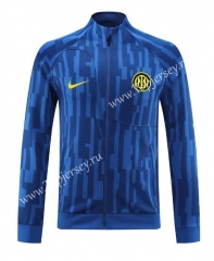 2023-2024 Inter Milan Camouflage Blue Thailand Soccer Jacket-LH