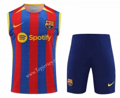 2023-2024 Barcelona Red&Blue Thailand Soccer Vest Uniform-418