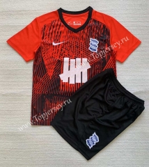 2023-2024 Birmingham City Away Red Soccer Uniform-AY