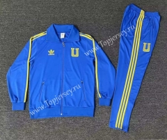 2023-2024 Retro Version Tigres UANL Blue Thailand Soccer Jacket Unifrom-HR