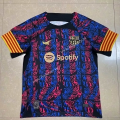 2023-2024 Special Version Barcelona Blue&Purple Thailand Soccer Jersey AAA-818